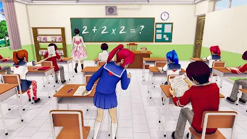 Anime High School Games: Yandere School Simulator APK capture d'écran Thumbnail #6