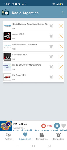 Radio Argentina :Live FM Radio Screen 3