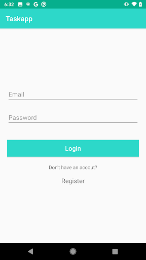 TaskApp Screen 3