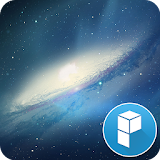 Galaxy Space launcher theme icon
