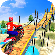 Crazy Bike Stunt Racing - Offline Motorcycle Games  Icon