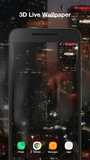Android application Real Raindrops Wallpaper Pro screenshort