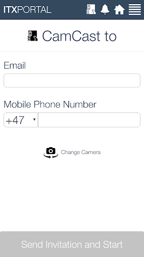 Android application ITX UC screenshort