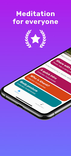 Android application Medi: Calm meditation for all screenshort