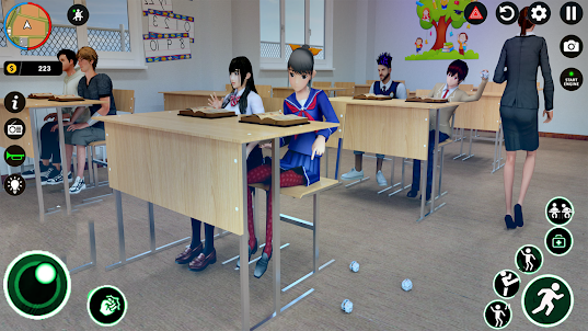 School Girl simulador escolar