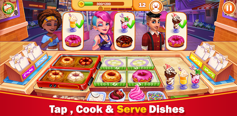 Cooking Fast : Cooking Madness Fever Cooking Games