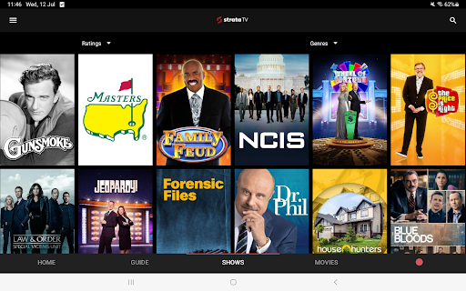 Screenshot of StrataTV