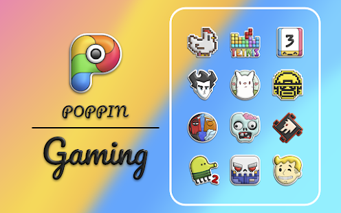 Poppin icon pack Screenshot