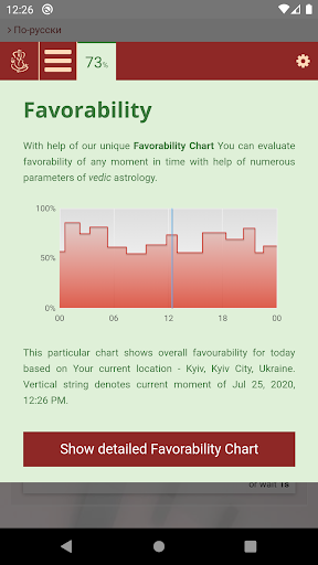 VedicTime Screen 3