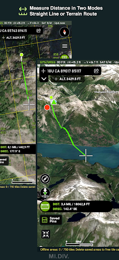 MGRS Offline Map Satellite Pro — скриншот 5