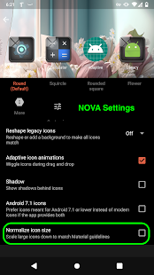 Captura de tela do Glassy Icon Pack