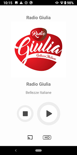 Radio Giulia Screen 3