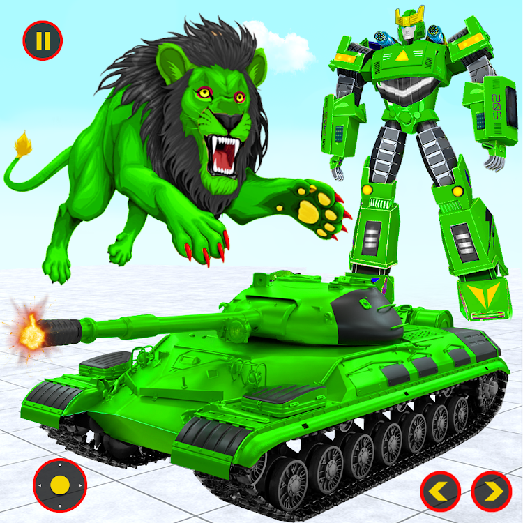 Army Tank Lion Robot Car Games by Fun Games Studioz - (Android Games) —  AppAgg