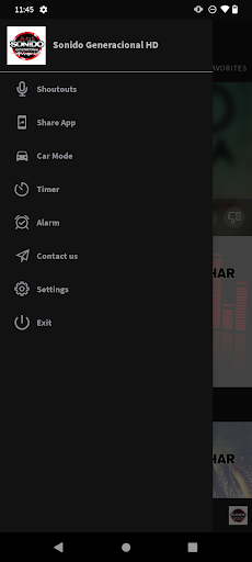 Android application Sonido Generacional HD screenshort