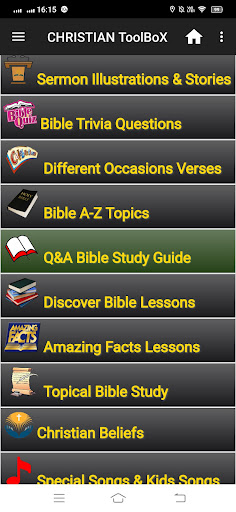 CHRISTIAN ToolBoX Screen 2