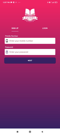 Tutory- Online Leaning App Screen 3