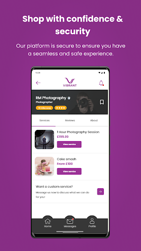 Vibrant Vendors Screen 2