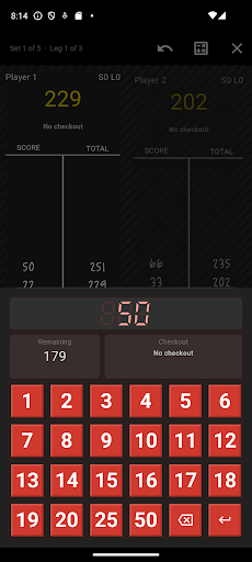 Darts Scorer Pro Screenshot 4 - AppWisp.com