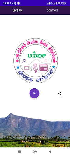 Android application Mamsai Tamil FM screenshort