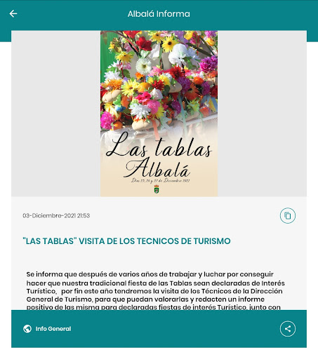 Albalá Informa Screen 3