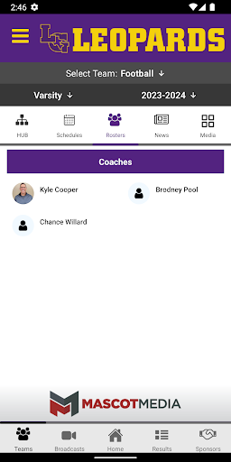 La Grange Leopards Athletics screenshot 7