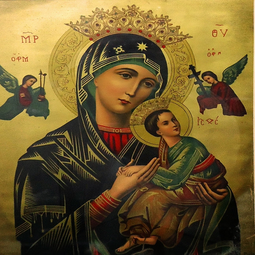 Virgen del Perpetuo Socorro logo