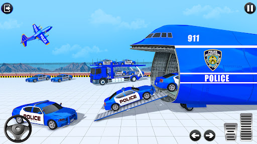 Police Vehicle Car Parking 3D Screen 2