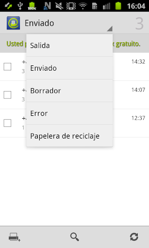 Vista previa de la aplicación