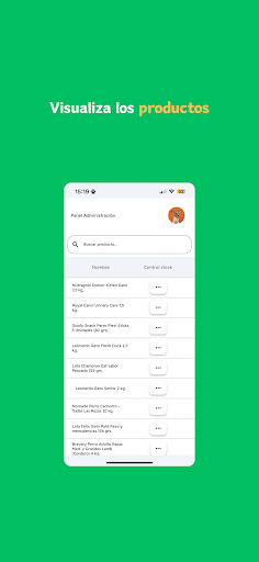 DashboardAnimalFood Screen 3