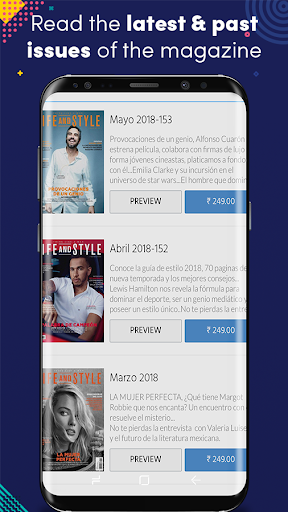 Android application LIFE & STYLE screenshort