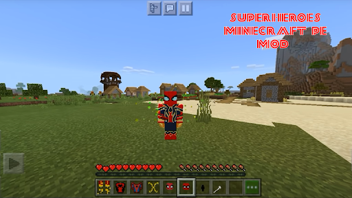 Mod Superhero games Minecraft Screen 2