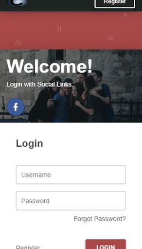 Android application Connectah screenshort
