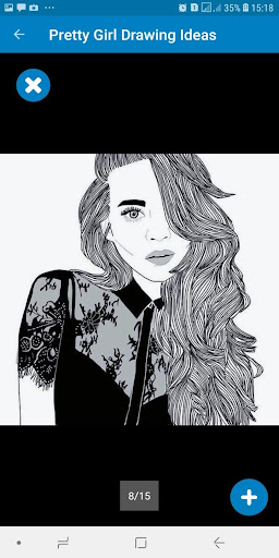 Pretty Girl Drawing Sketch Screenshot 4 - AppWisp.com