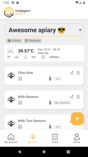 Intelligent Hives Screen 2