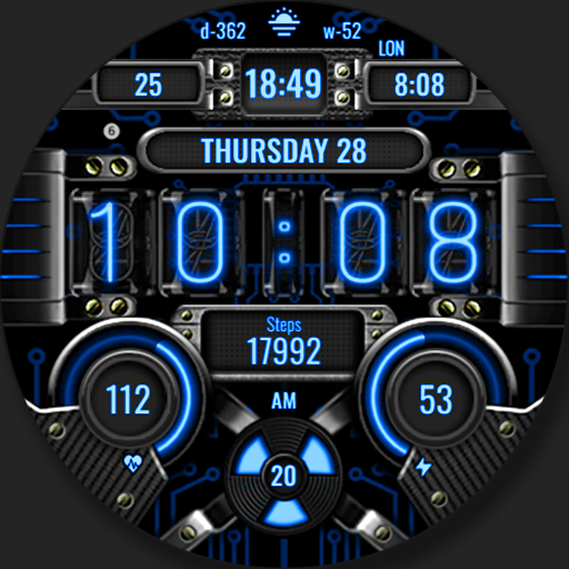 WFP 235 Nixie watch face Logo