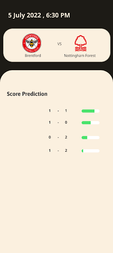 Py Ball - football prediction Screen 3
