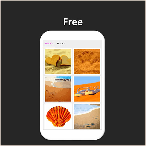 Color by Number - beach Screen 2