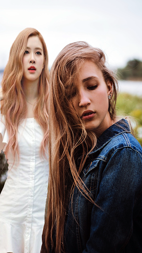 Selfie Photo with Rose – Black