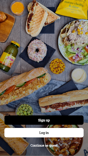 Android application Andre's Food Bar screenshort