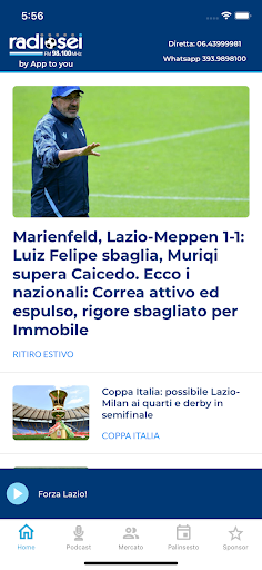 Android application Radiosei screenshort