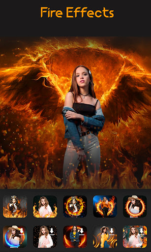 Screenshot of Neon Art Photo Lab Editor