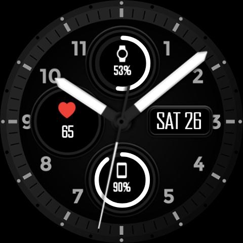 Night ver 78 - watch face screenshot 22