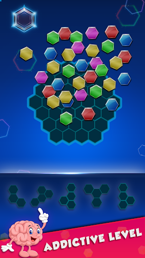 Android application Hexa Block Jigsaw Puzzle Games screenshort