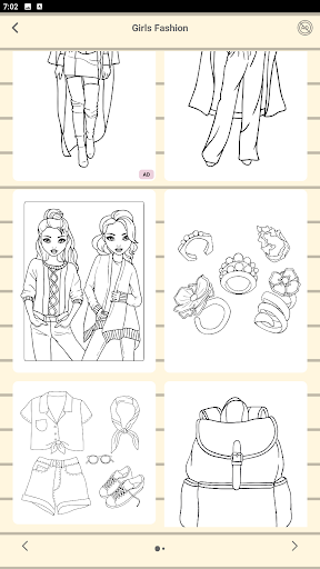 Chic Girls fashion Color Mix