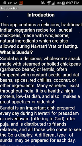 Sundal Recipe Navratri Vrat I