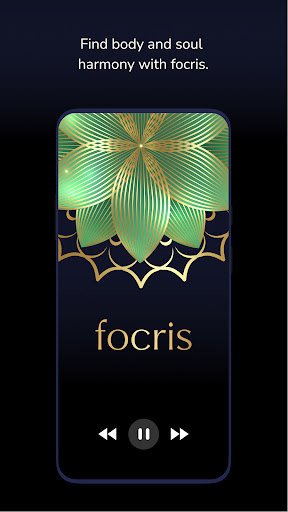 Android application Focris - My chakra meditation screenshort