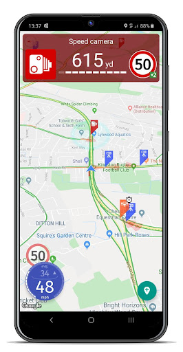 Android application Speedtrap Alert screenshort