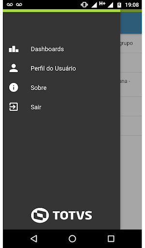 Android application Meu Painel de Varejo screenshort