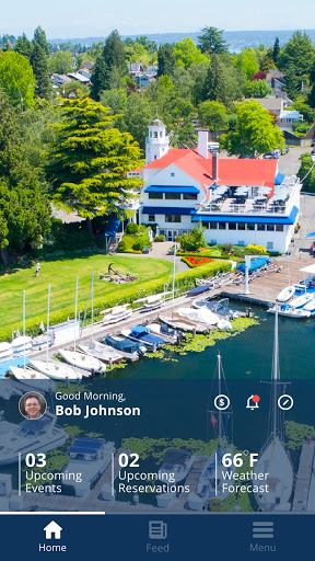 Seattle Yacht Club Screen 2
