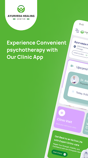 Android application Ayurveda Healing Center screenshort